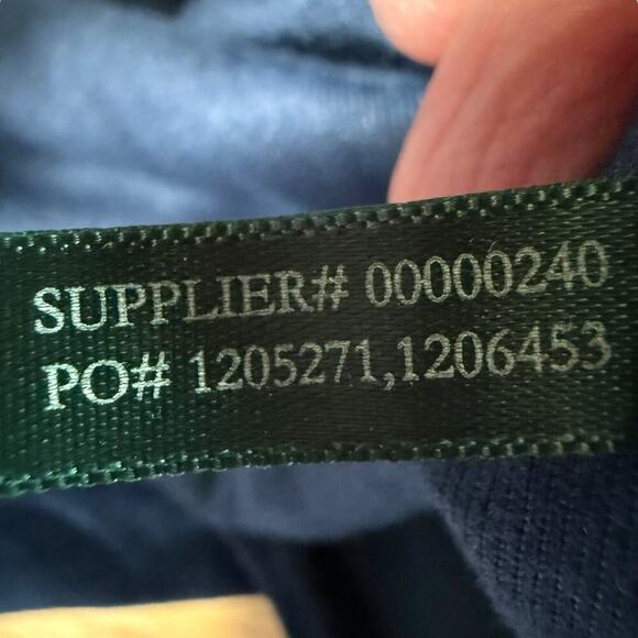 Lauren Ralph Lauren Womens Jacket Full Zip Hoodie Velvet Gold Crest PETITE L - Picture 8 of 11